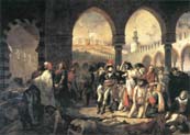 napoleon bonaparte visiting the plague stricken at jaffa